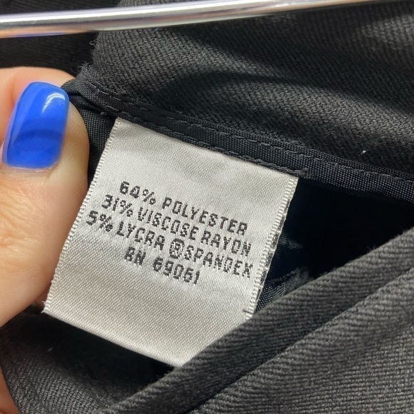 Talbots Classic Stretch Dress Pants Slacks Black Sz 8P - Picture 6 of 6